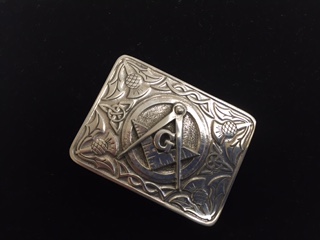 Belt Buckle - Masonic
