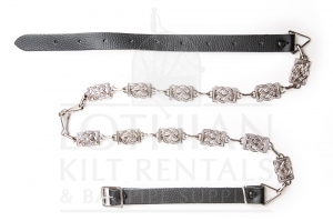 Sporran Chain - Celtic Chrome