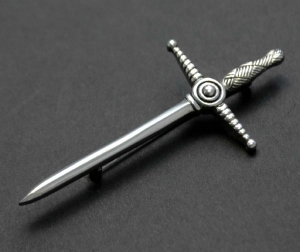 Scottish Sword Kilt Pin KP43P
