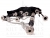 Naill DN6 Sterling Silver Bagpipe Front