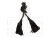 Silk-Bagpipe-Tassle-Black