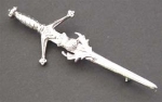 Thistle Sword Kilt Pin #97