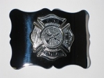 Firefighter Buckle - Chrome