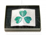Shamrock Belt Buckle Sgian Dubh Kilt Pin Cap Badge